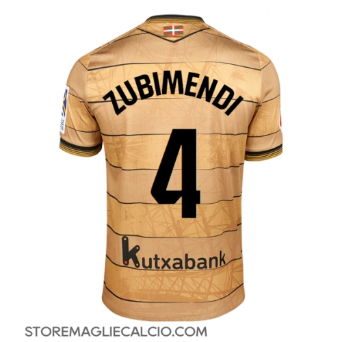 Real Sociedad Martin Zubimendi #4 Maglia Gara Trasferta Repliche 2024-25 Maniche Corte Real Sociedad Martin Zubimendi #4 Maglia Gara Trasferta Repliche 2024-25 Maniche Corte